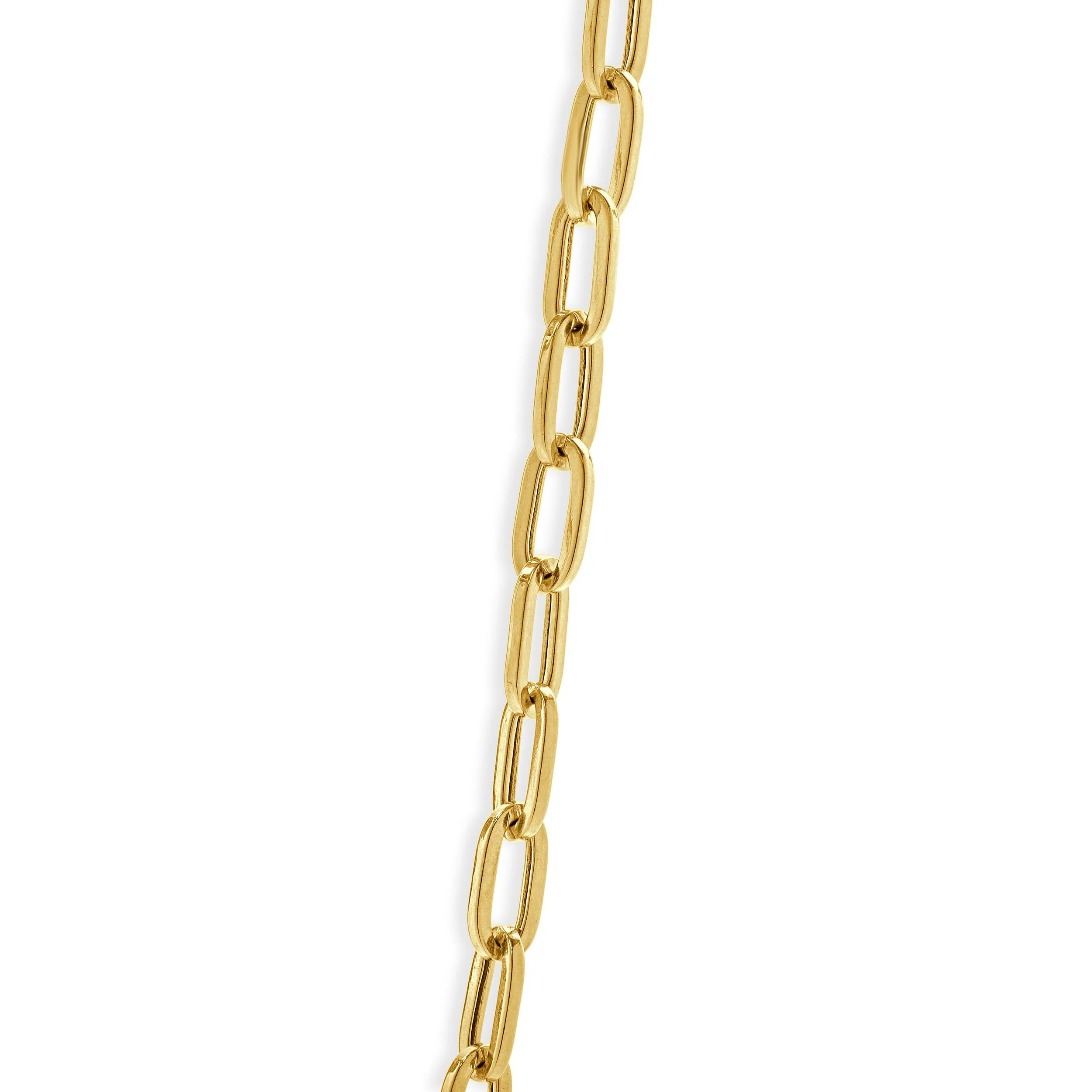 14 Karat Yellow Gold Oval Link Chain - Image 3