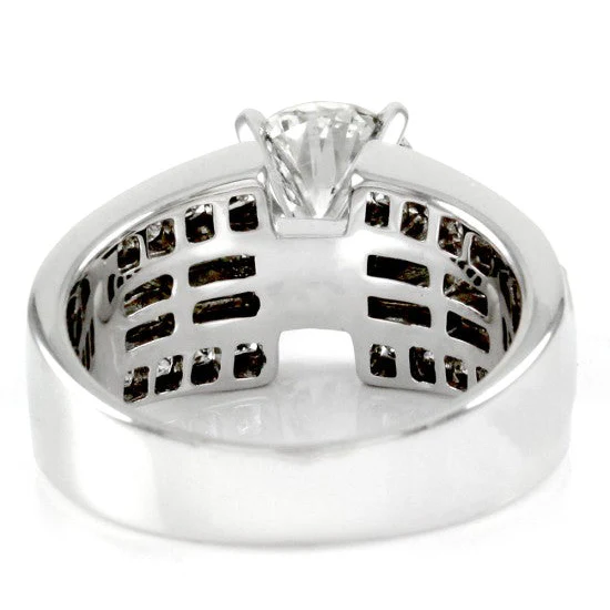 18K White Gold 2.06ct Round Brilliant Diamond Engagement Ring - Image 6