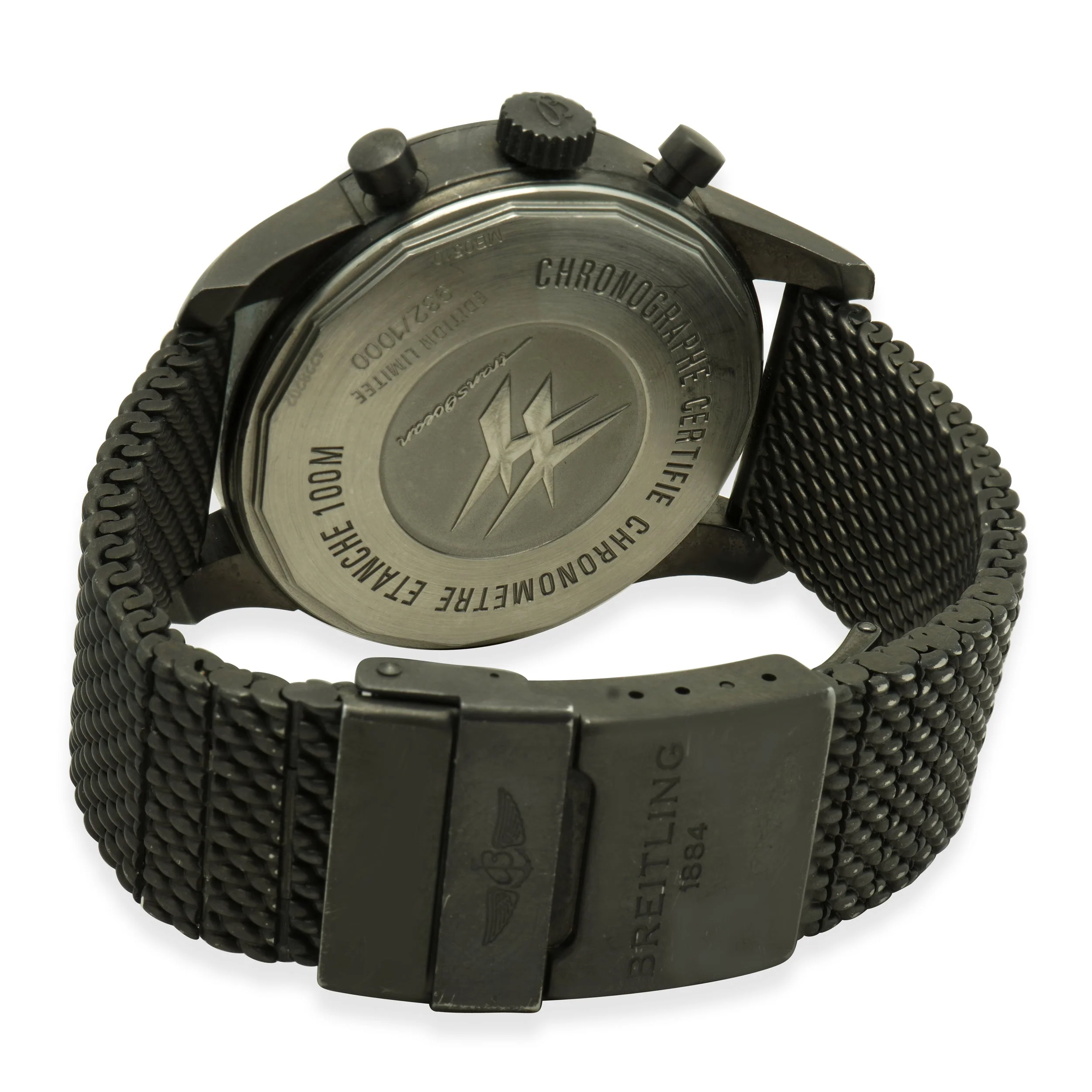 Breitling Black Steel TransOcean Chronograph Unitime Pilot 46mm - Image 3