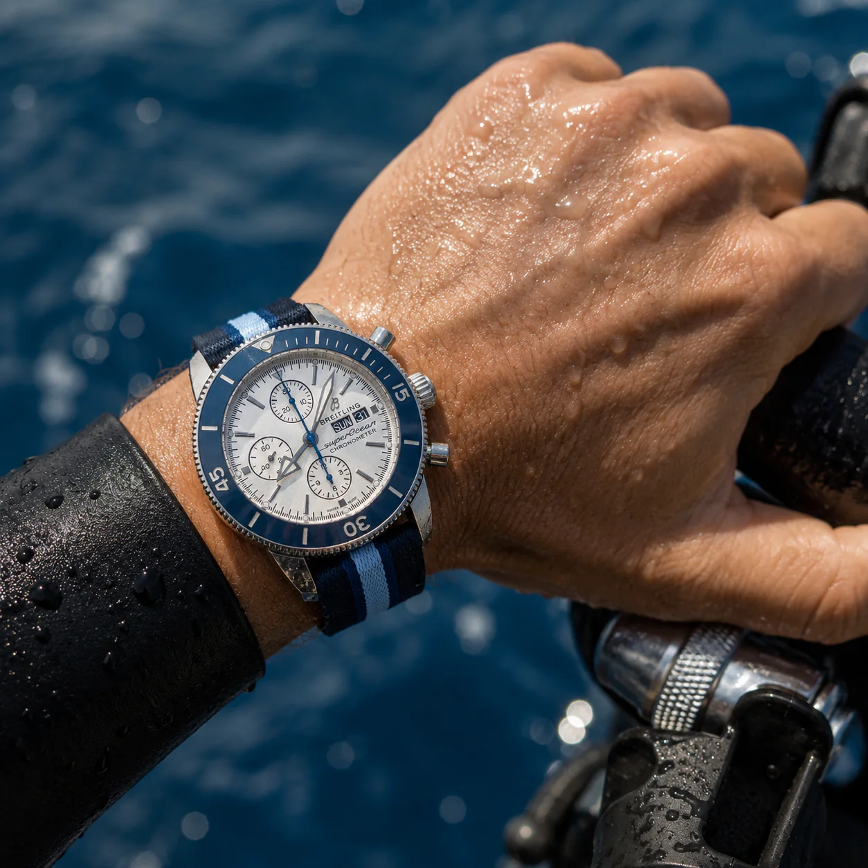 Breitling Superocean Heritage Chronograph 44 Ocean Conservancy Limited Edition A13313 - Image 6