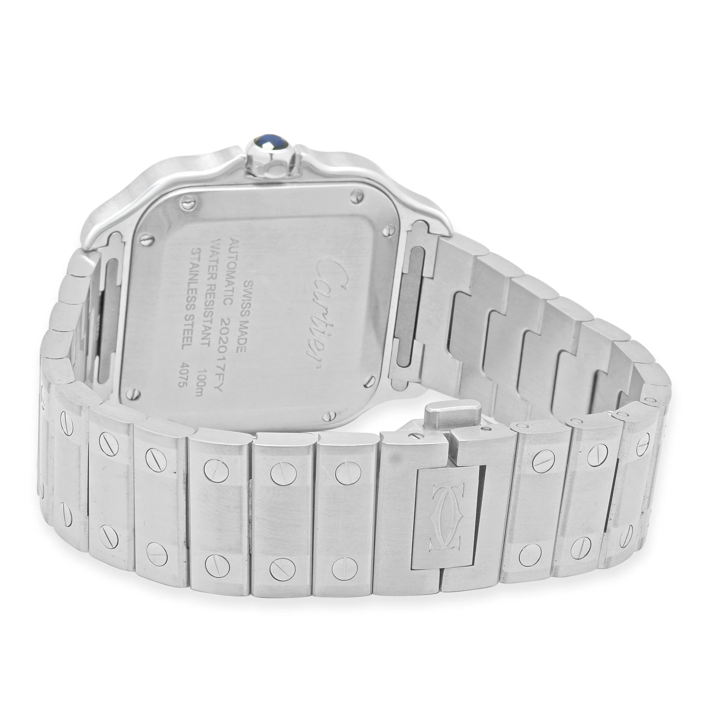 Cartier Stainless Steel Santos de Cartier Medium 35.1mm - Image 3