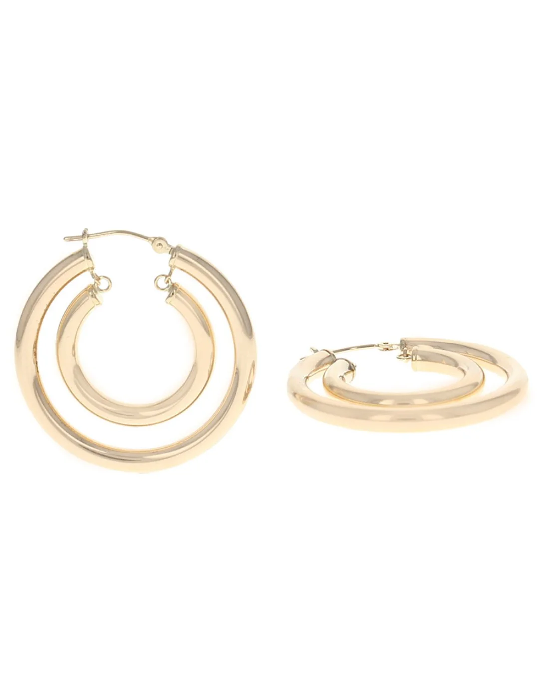 Circle in Circle Earrings - Image 2