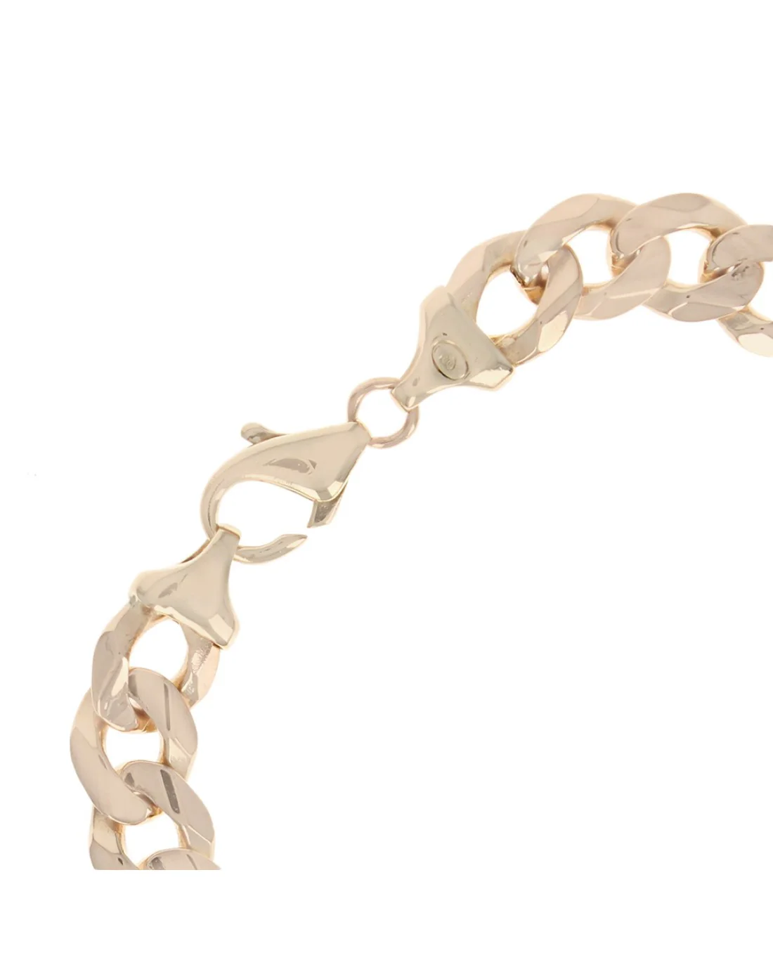 Curb Chain Bracelet in Yellow Gold - Image 2