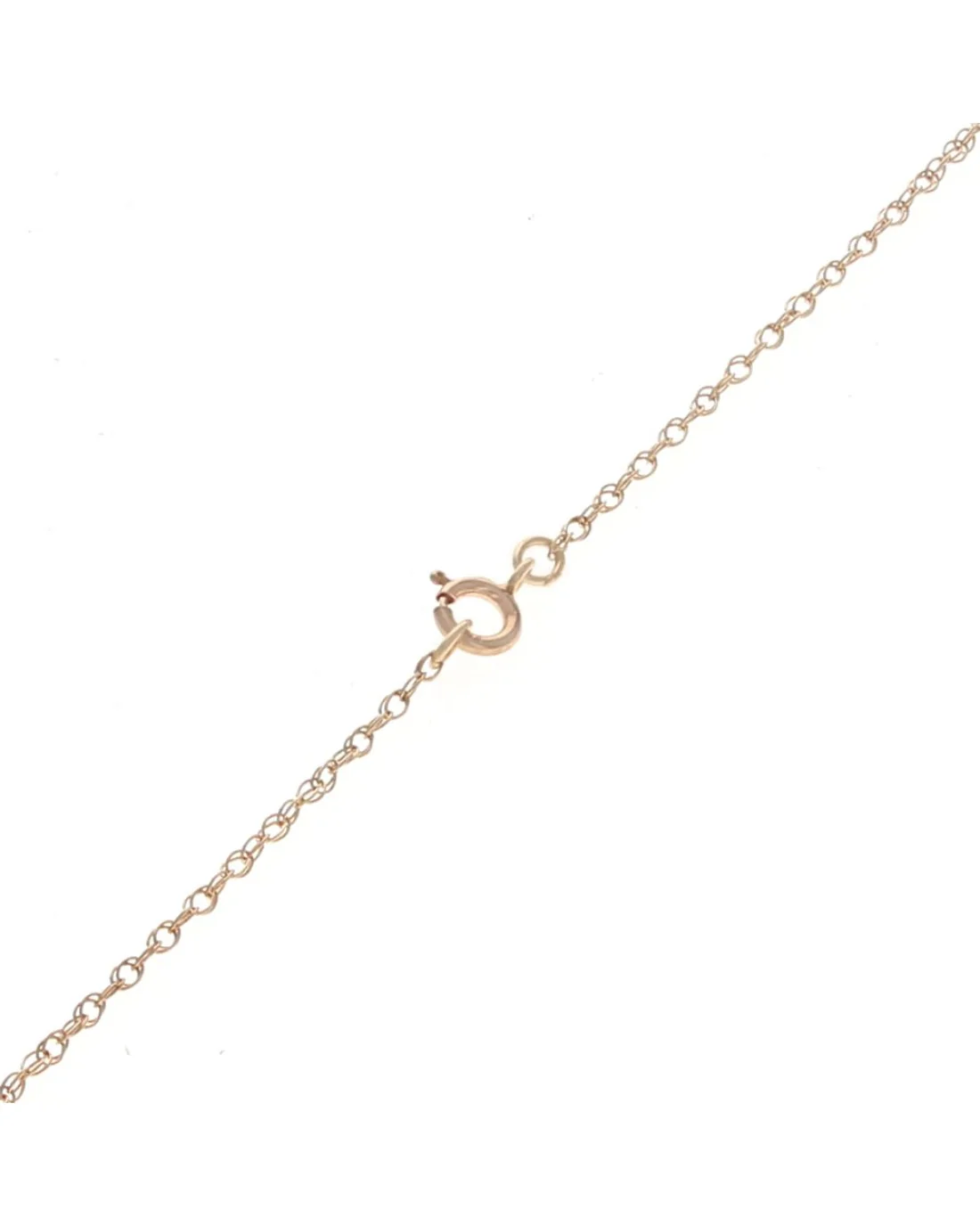 Diamond Fluted Bar Drop Necklace - Image 2
