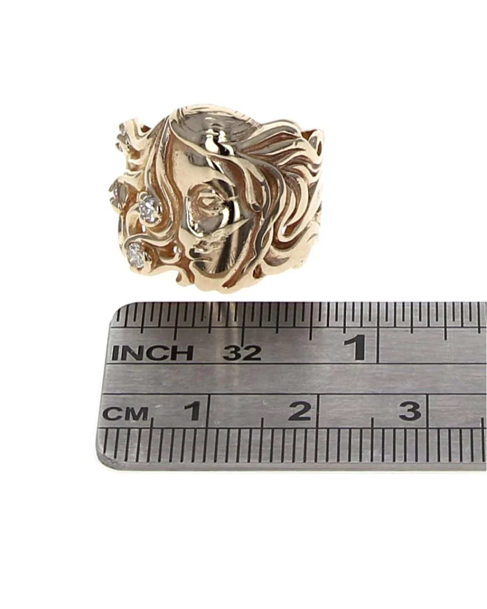 Diamond Medusa Tapered Band - Image 3