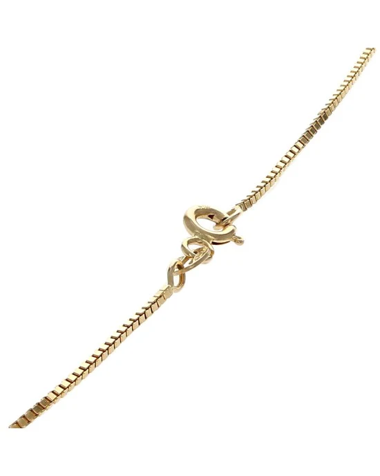 Diamond Open Heart Drop Necklace in Yellow Gold - Image 2