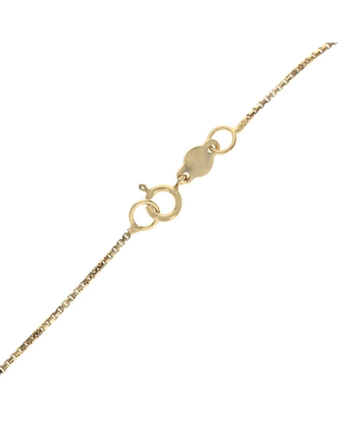 Diamond Open Heart Necklace in Yellow Gold - Image 2