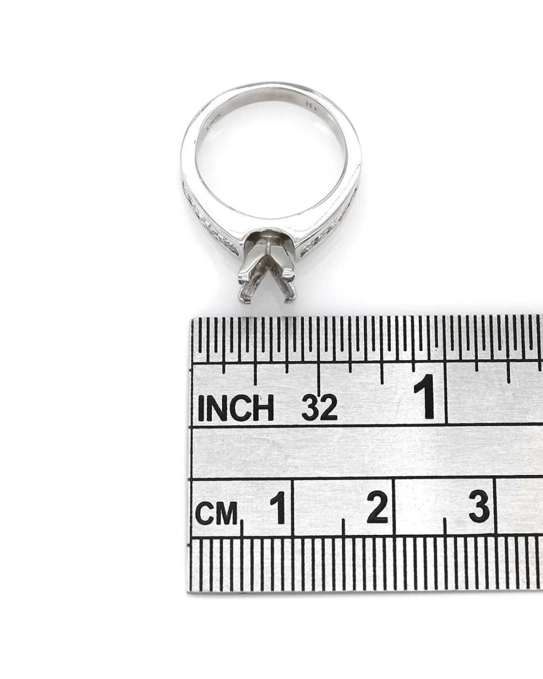 Diamond Ring Mounting in Gold - Image 2