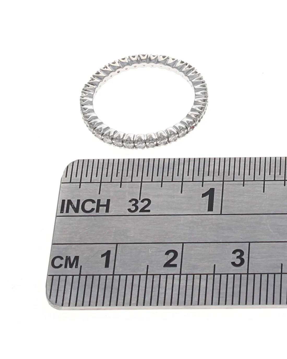 Diamond Stack Eternity Band - Image 3