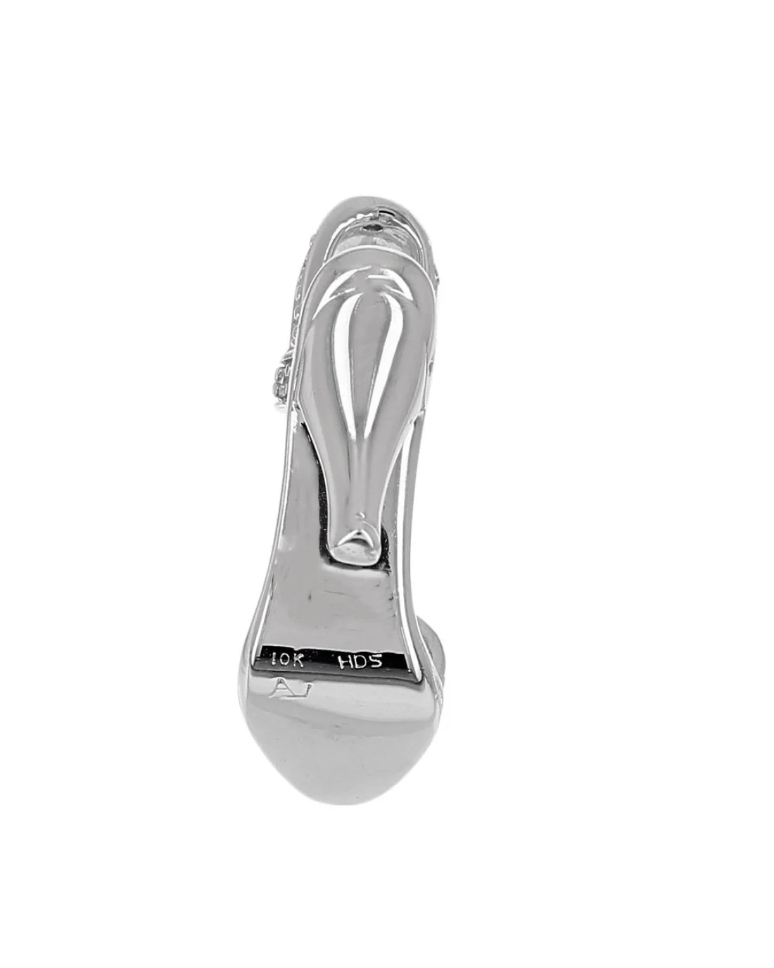 Diamond Strap Heel Charm Pendant - Image 2
