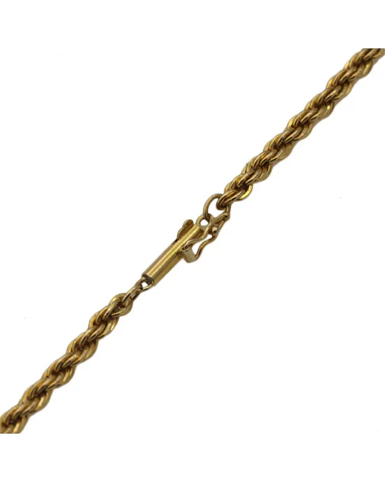 Diamond Teardrop Shaped Cluster Necklace in Yellow Gold - Image 2