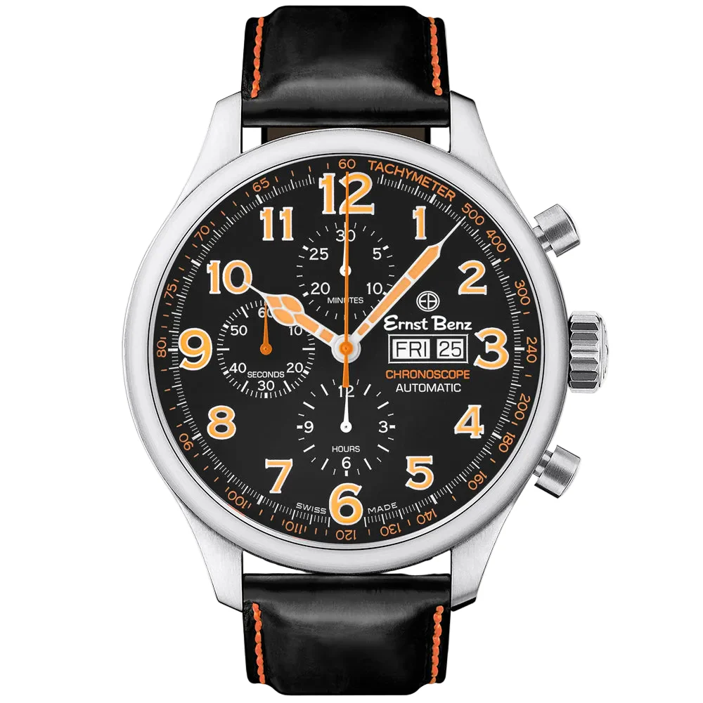 Ernst Benz Chronoscope 47mm Stainless Steel GC10116
