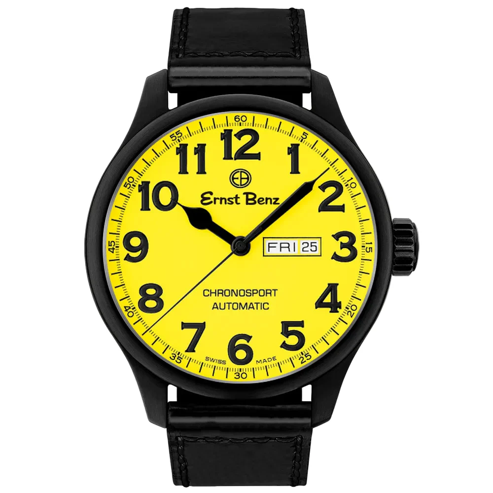 Ernst Benz Chronosport DLC 47mm GC10219-DLC