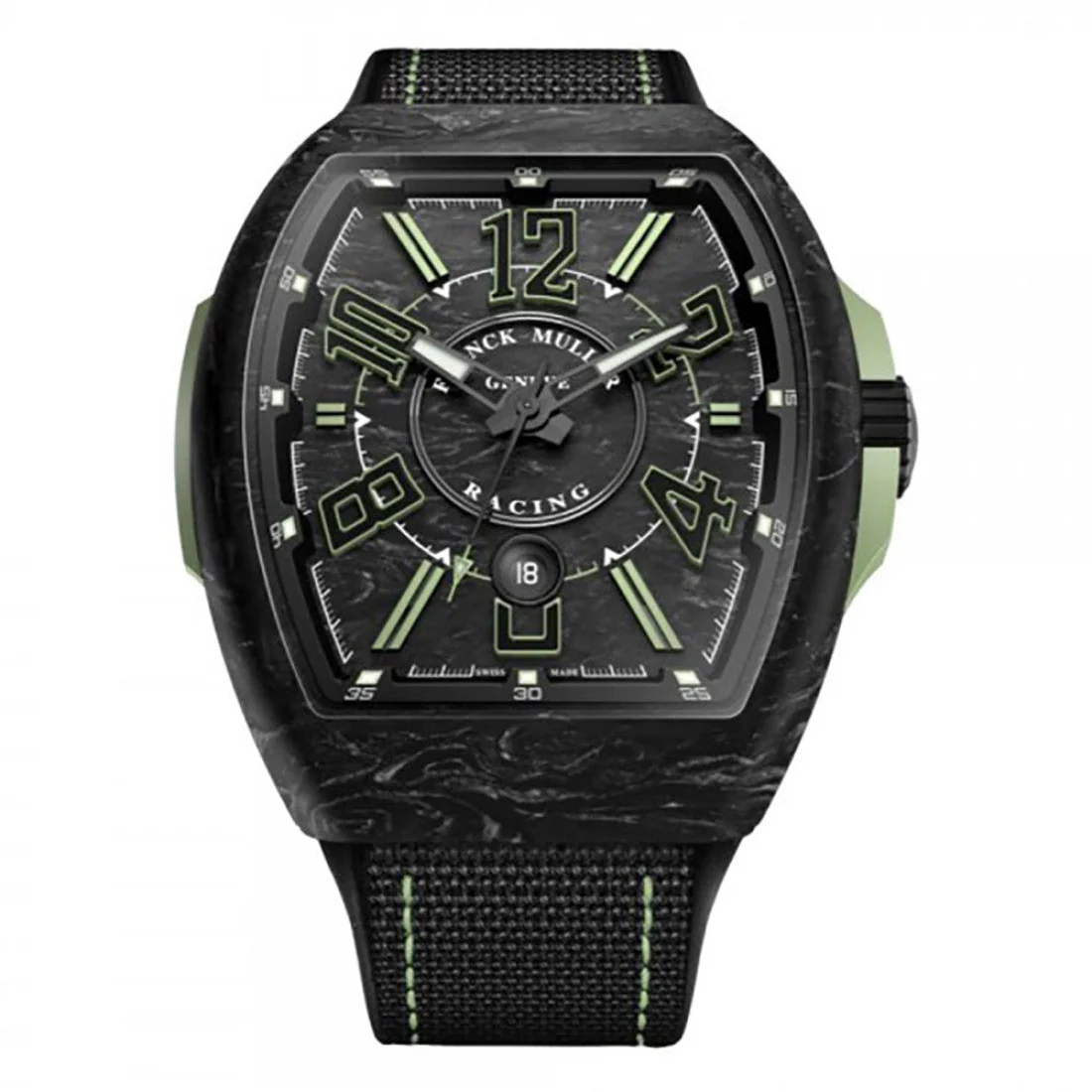 Franck Muller Vanguard Racing 45MM Forged Carbon Automatic V45SCRCGKRY2VECBNR