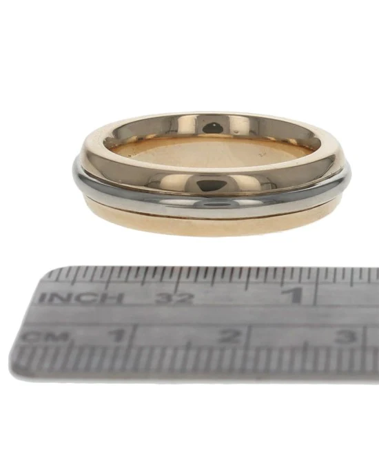 Gentlemans 2 Tone Ring in Ring Comfort Band - Image 3