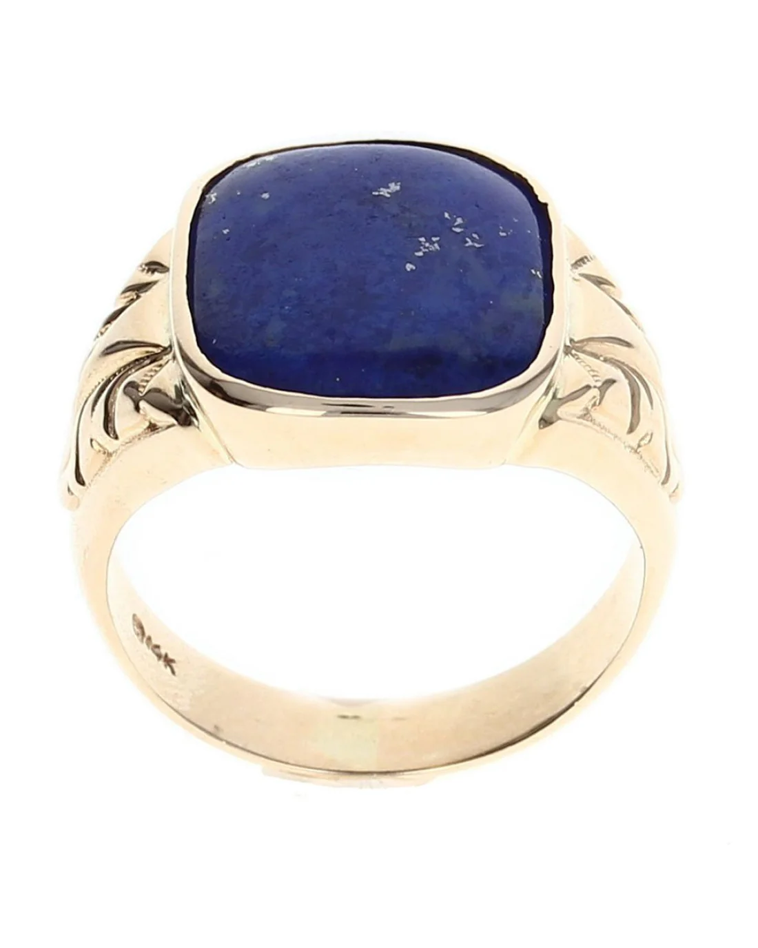 Gentlemans Lapis Tapered Ring - Image 4