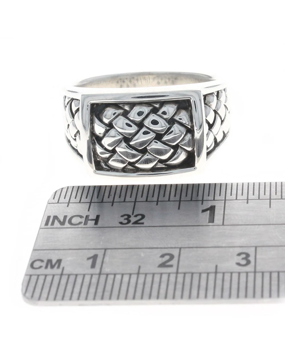 Gentlemans Scott Kay Woven Ring - Image 3