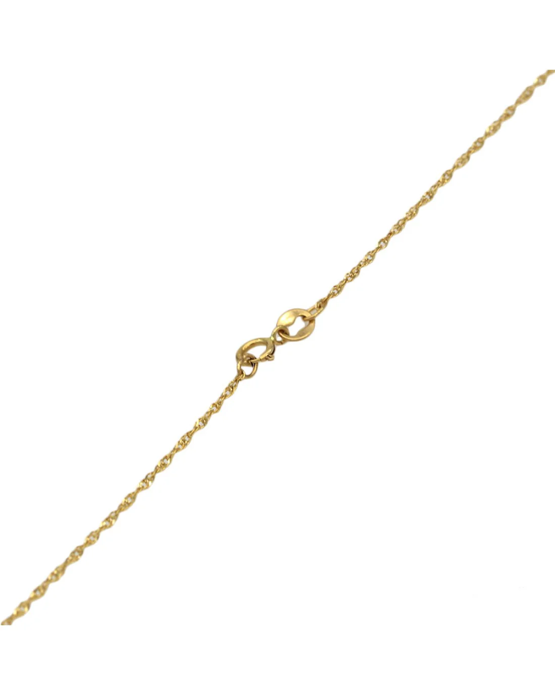 Golden Pearl and Diamond Star Accent Drop Necklace - Image 2
