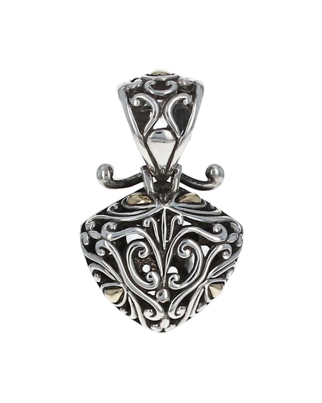 John Hardy Batu White Topaz Pendant - Image 2