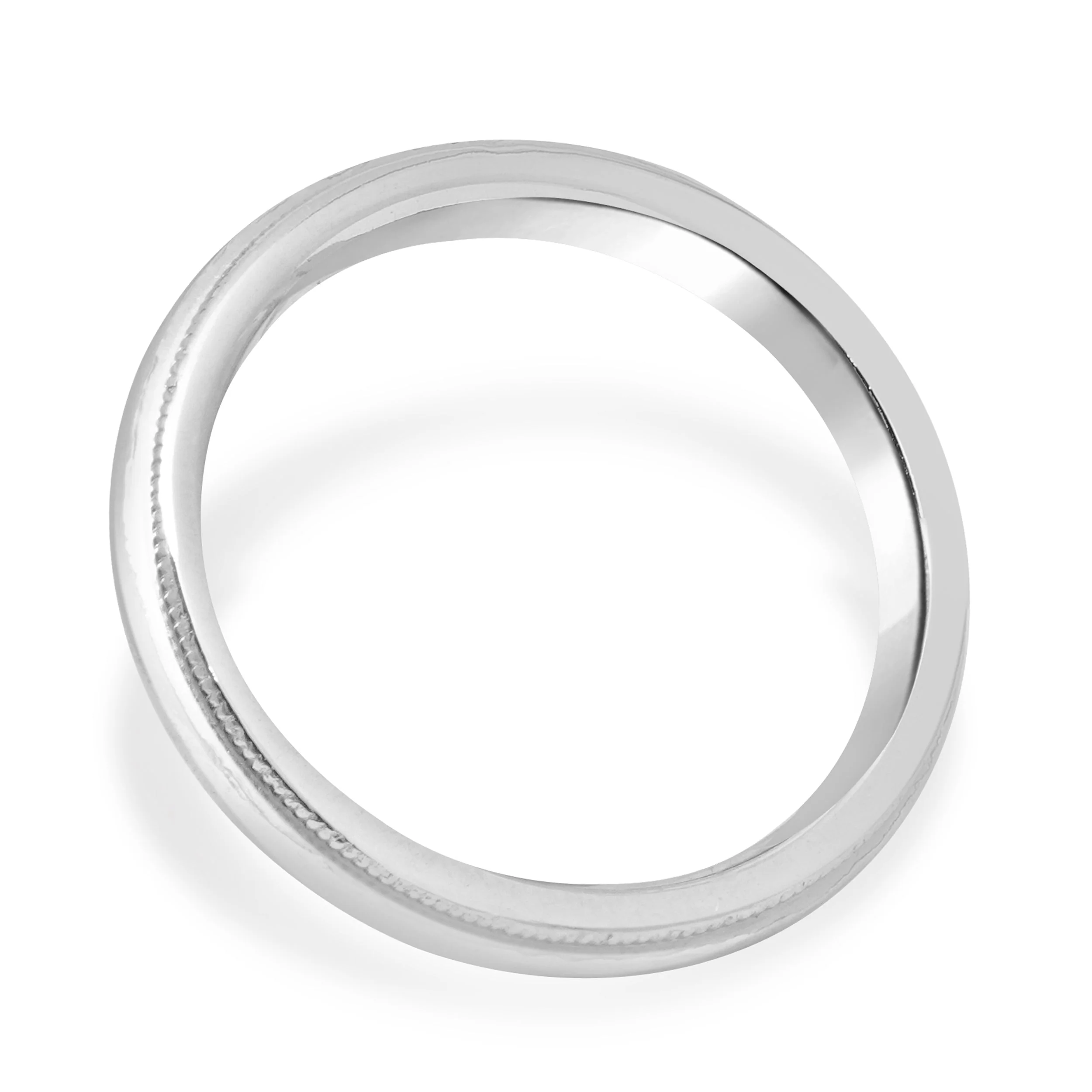 Larter & Sons Platinum Milgrain Band - Image 3
