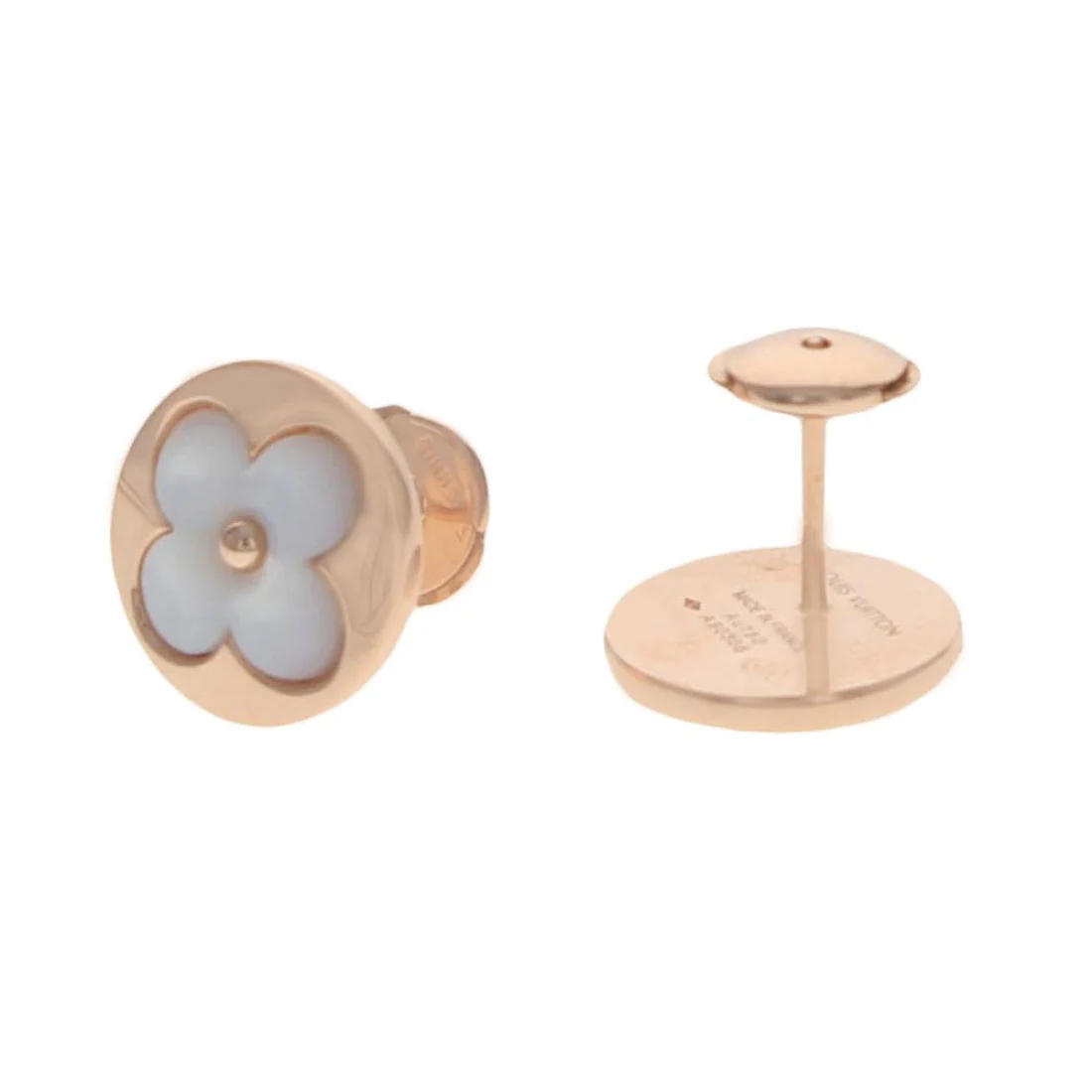 Louis Vuitton Color Blossom Sun Mother of Pearl Stud Earrings - Image 2