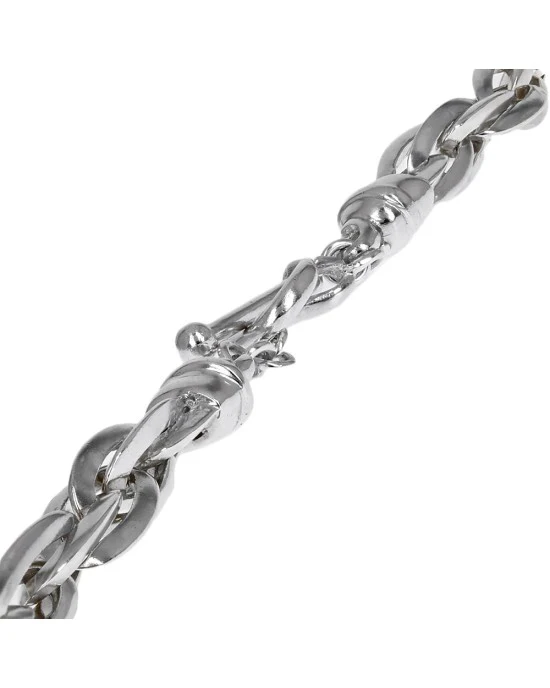 Michael Dawkins Diamond Tubular Enhancer Pendant Toggle Necklace - Image 2