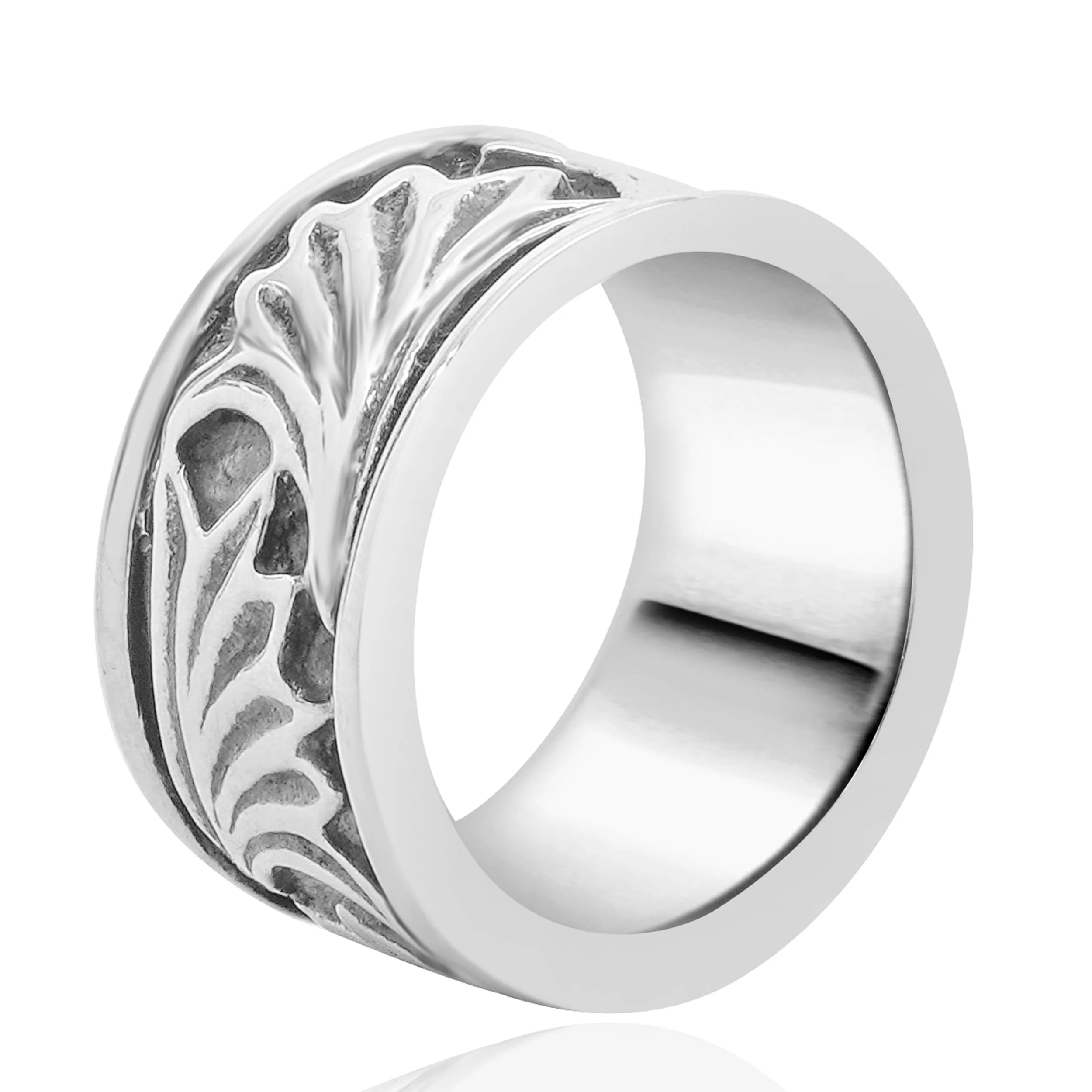 Mignon Faget Sterling Silver Acanthus Ring - Image 2