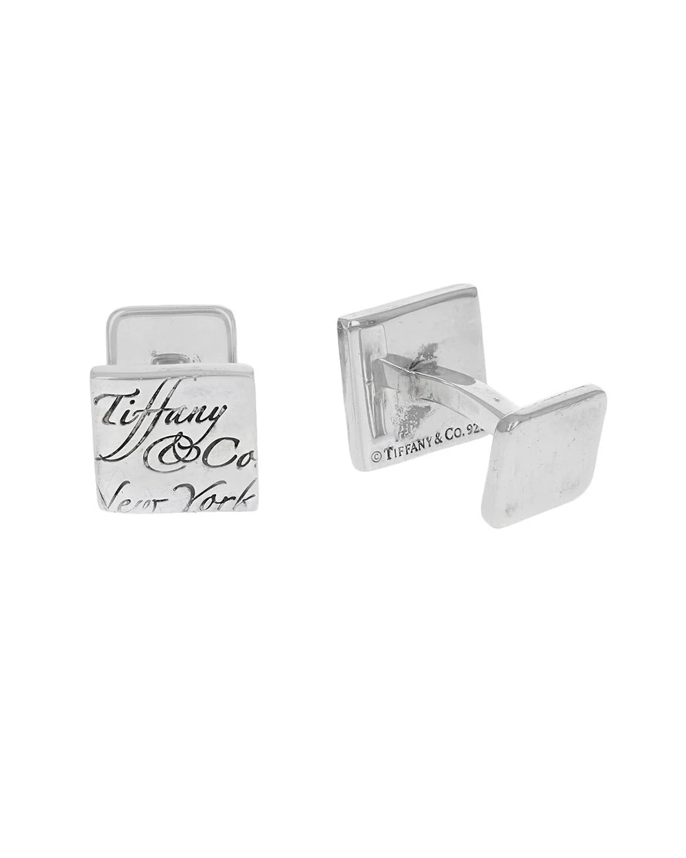Notes Cufflinks in Silver - Image 2