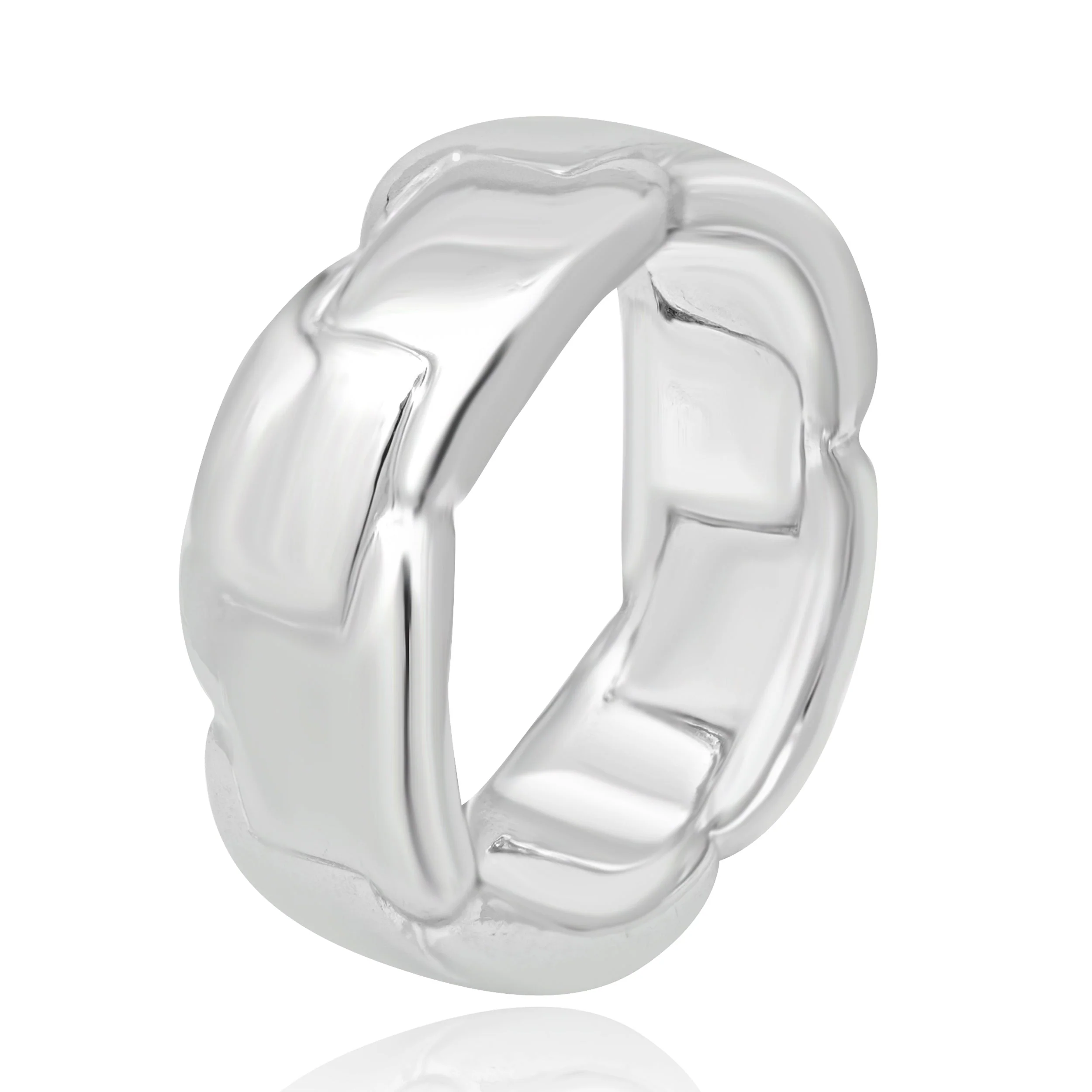 Platinum Interlocking Band - Image 4