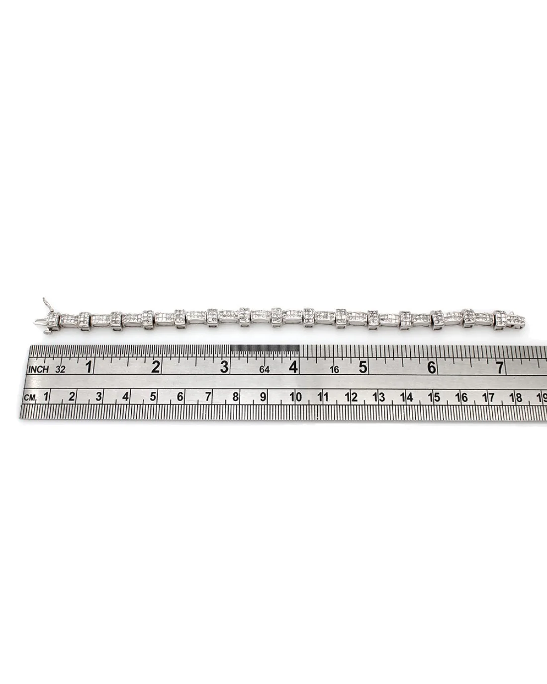 Princess Diamond Bracelet in Gold - Image 3