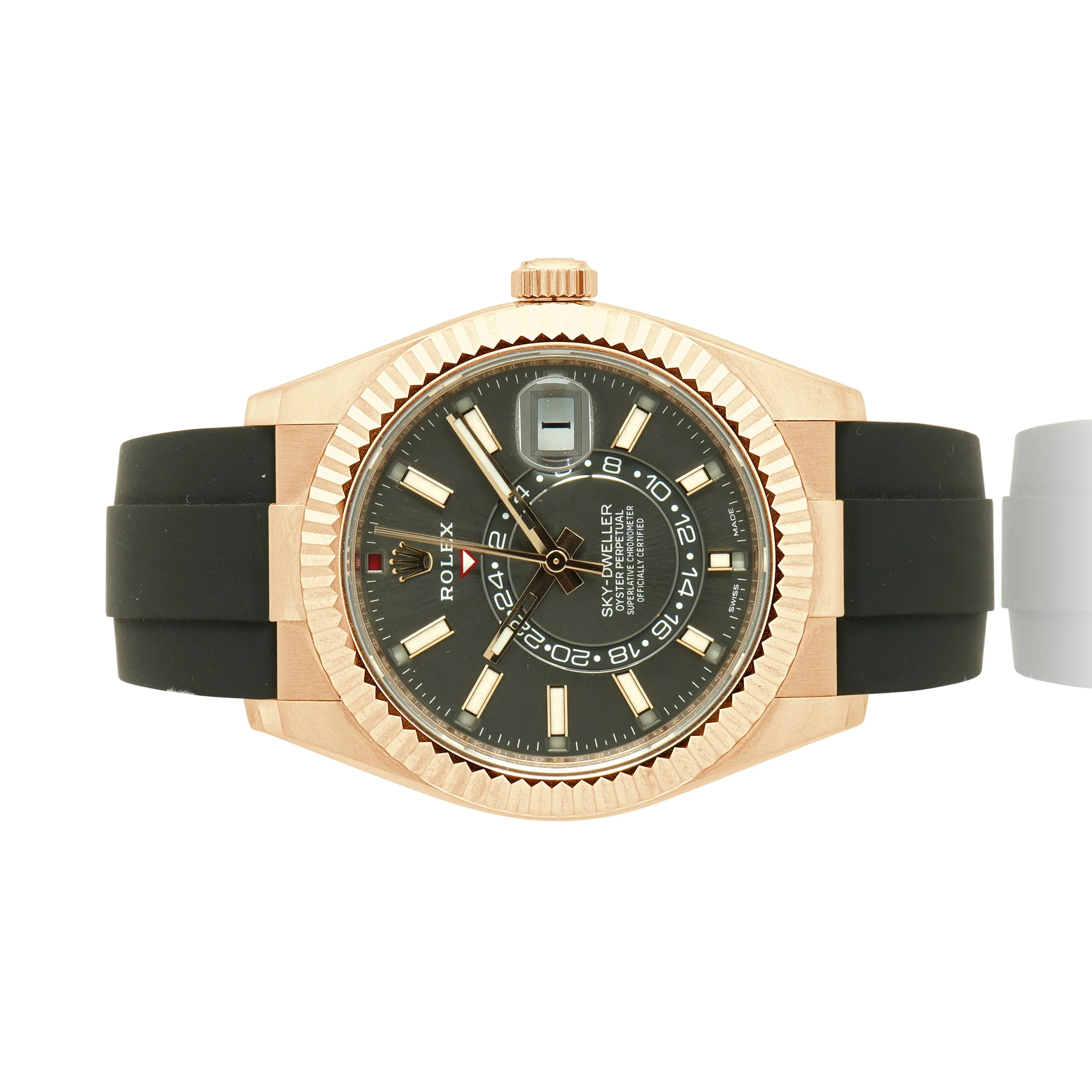 Rolex 18 Karat Everose Gold Sky-Dweller 42mm - Image 2