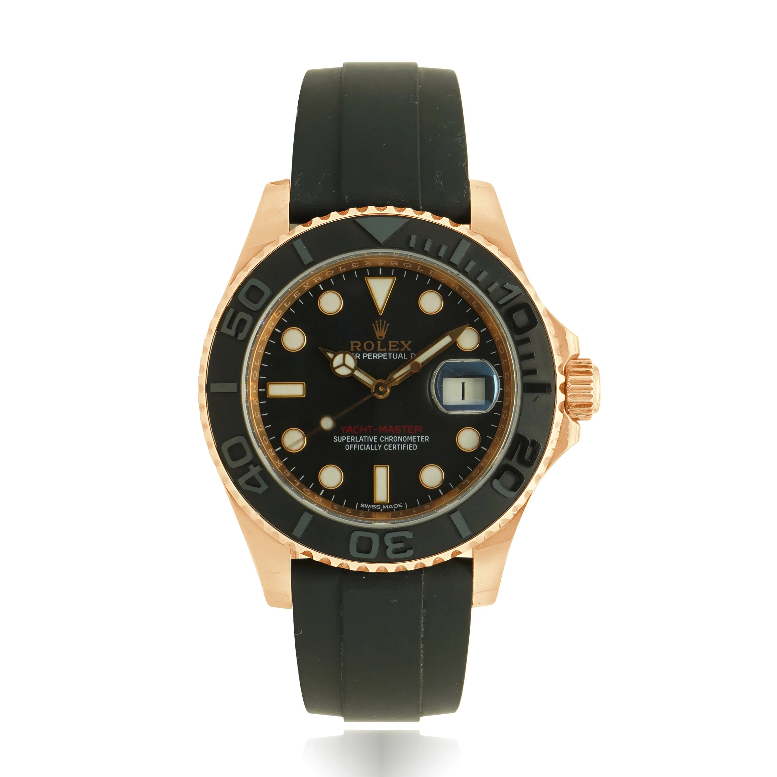 Rolex 18K Rose Gold Yacht-Master 40mm