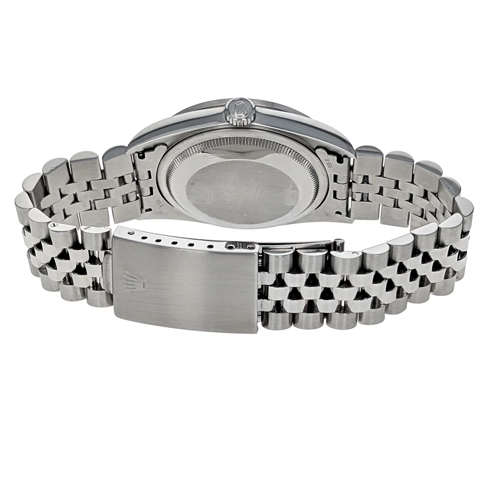 Rolex Datejust 36 Stainless Steel White Gold Diamonds 16220 - Image 4