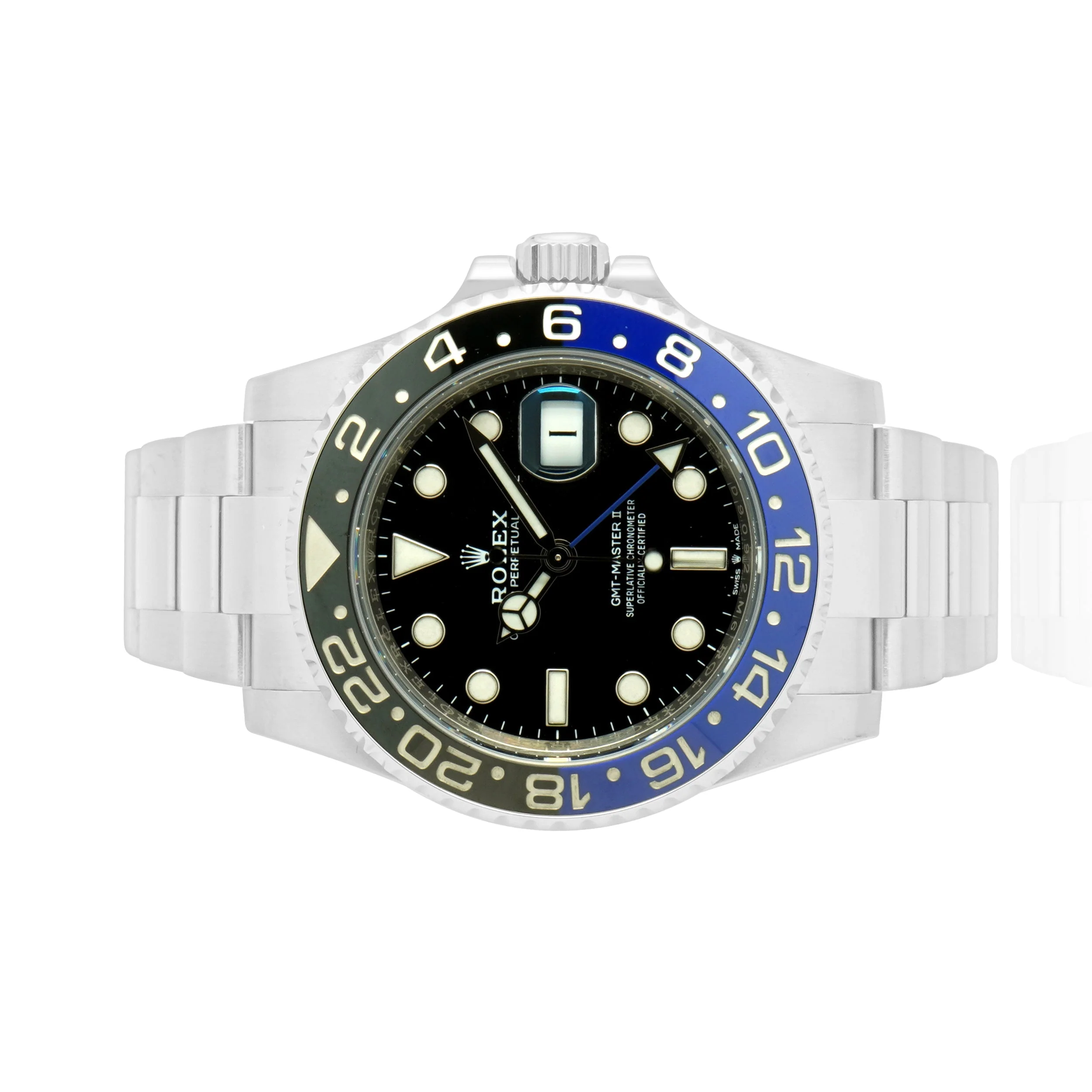 Rolex Stainless Steel GMT-Master II "Batman" 40mm - Image 2