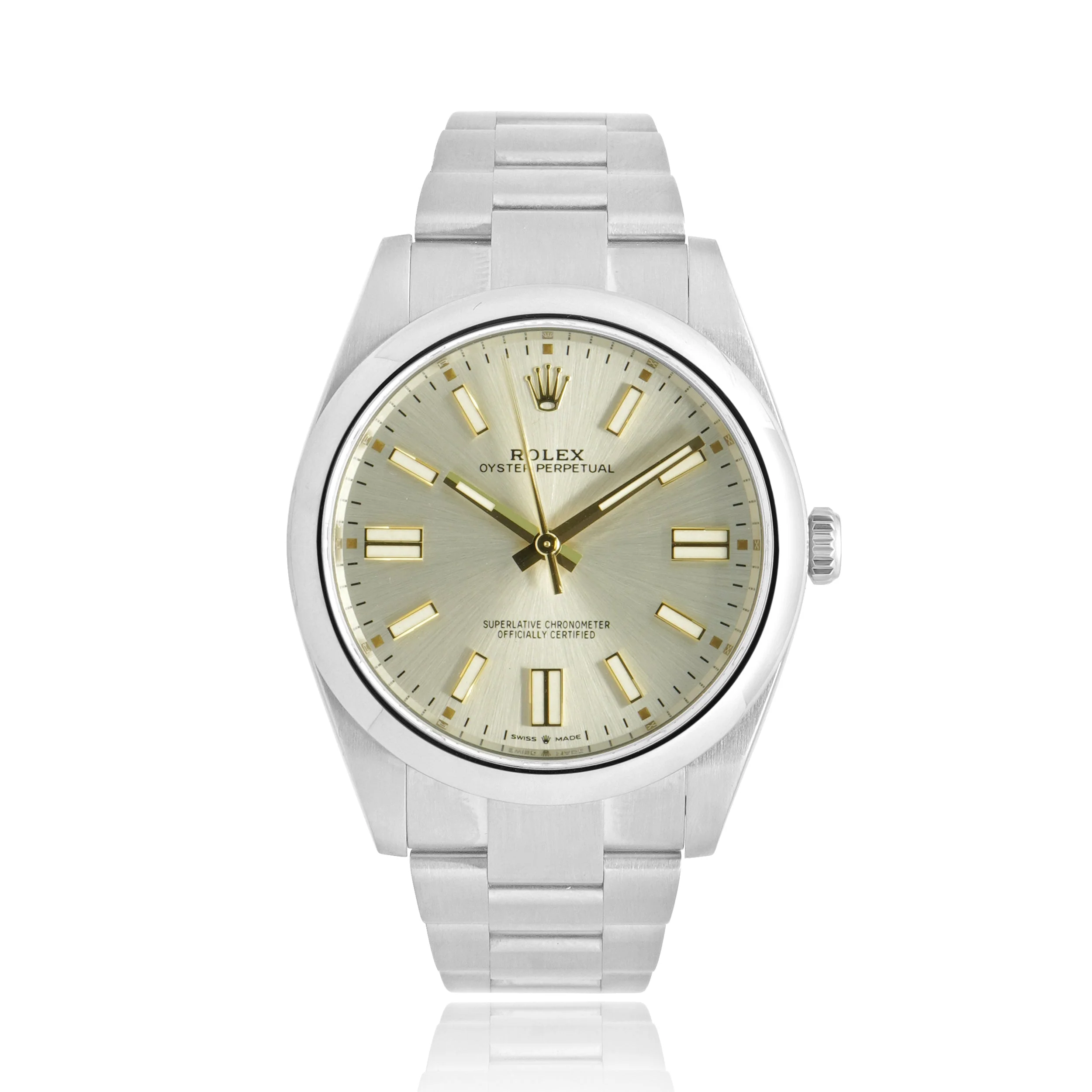 Rolex Stainless Steel Oyster Perpetual 41mm