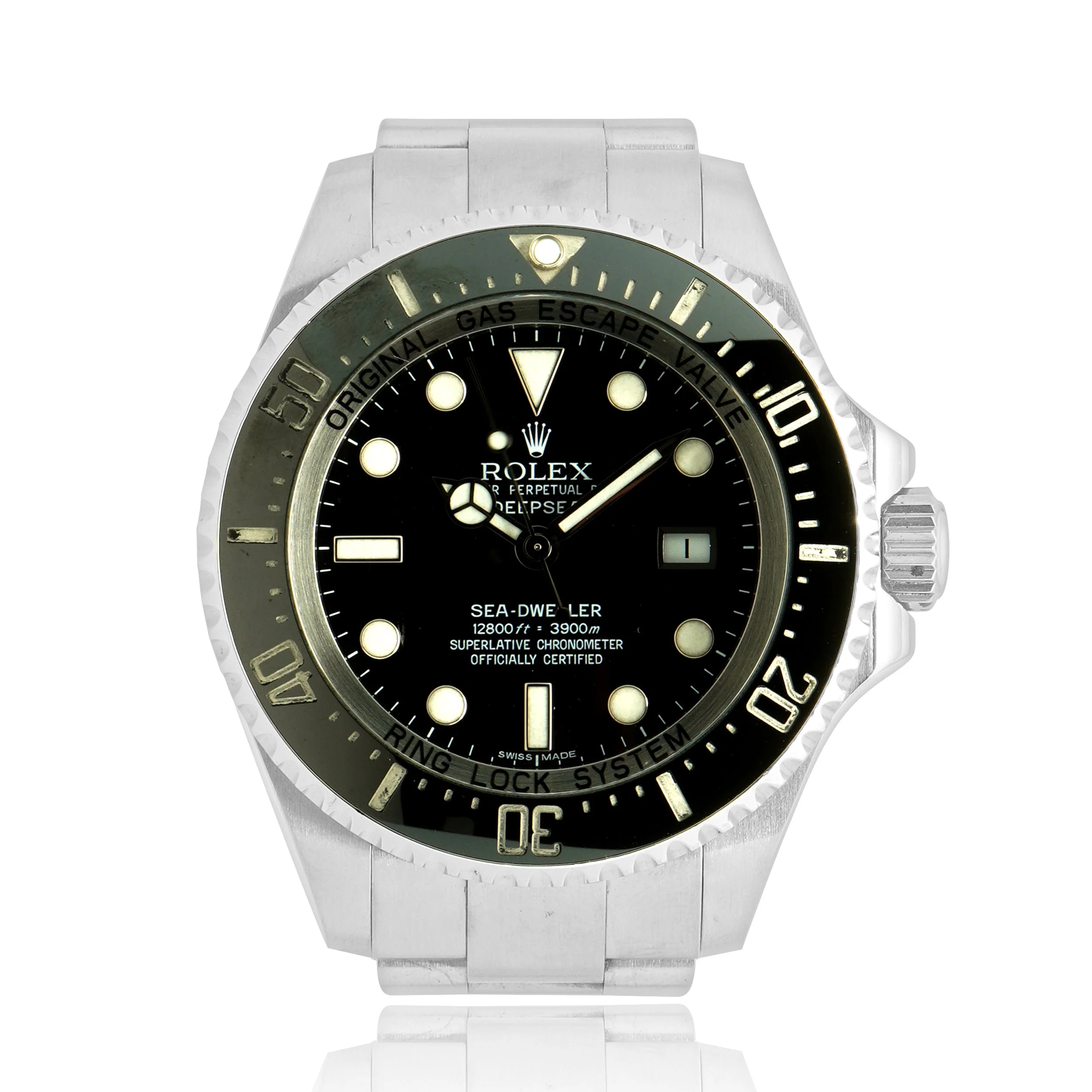 Rolex Stainless Steel Sea-Dweller Deepsea 44mm