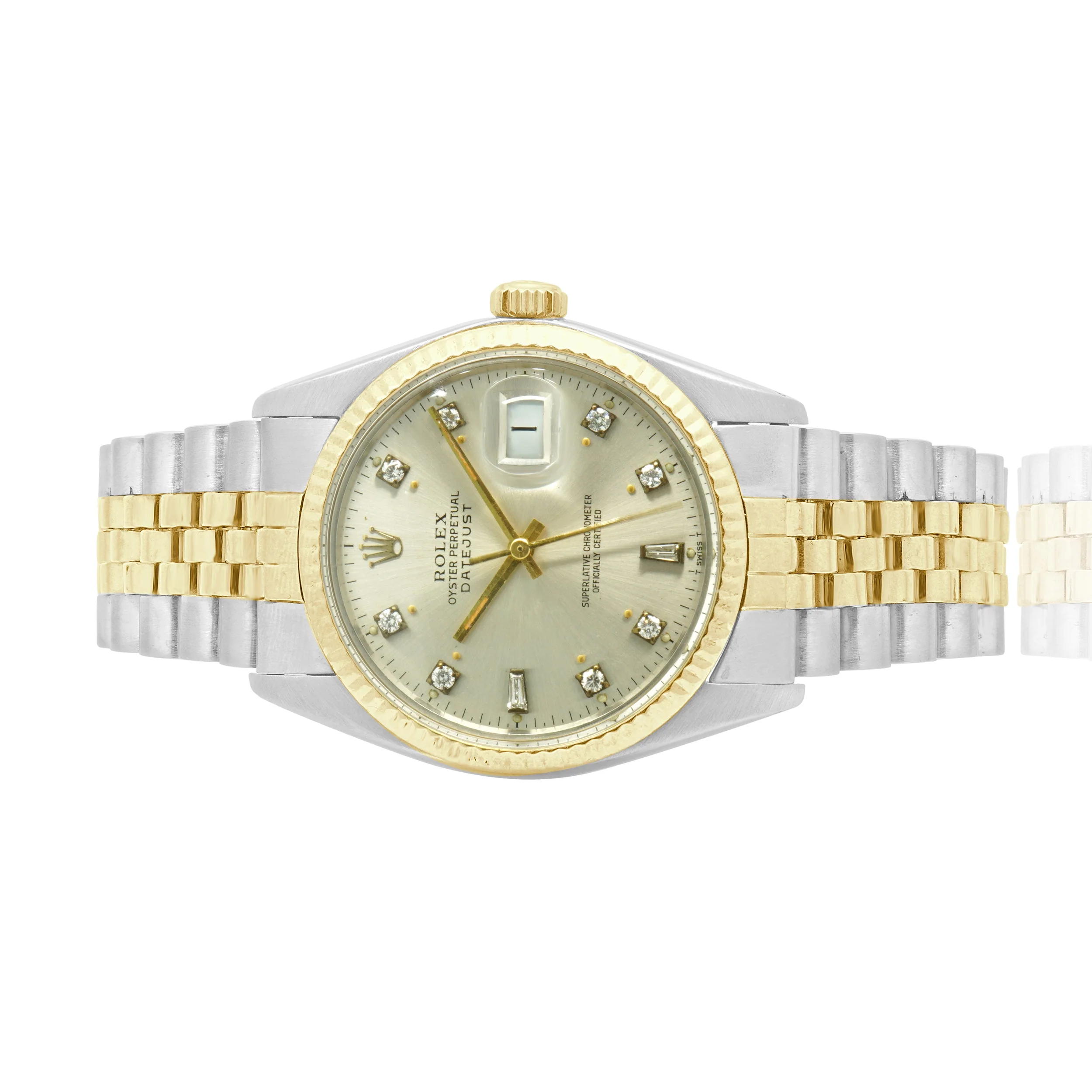 Rolex Two-Tone Stainless Steel and 18 Karat Yellow Gold Datejust 36mm - Image 2