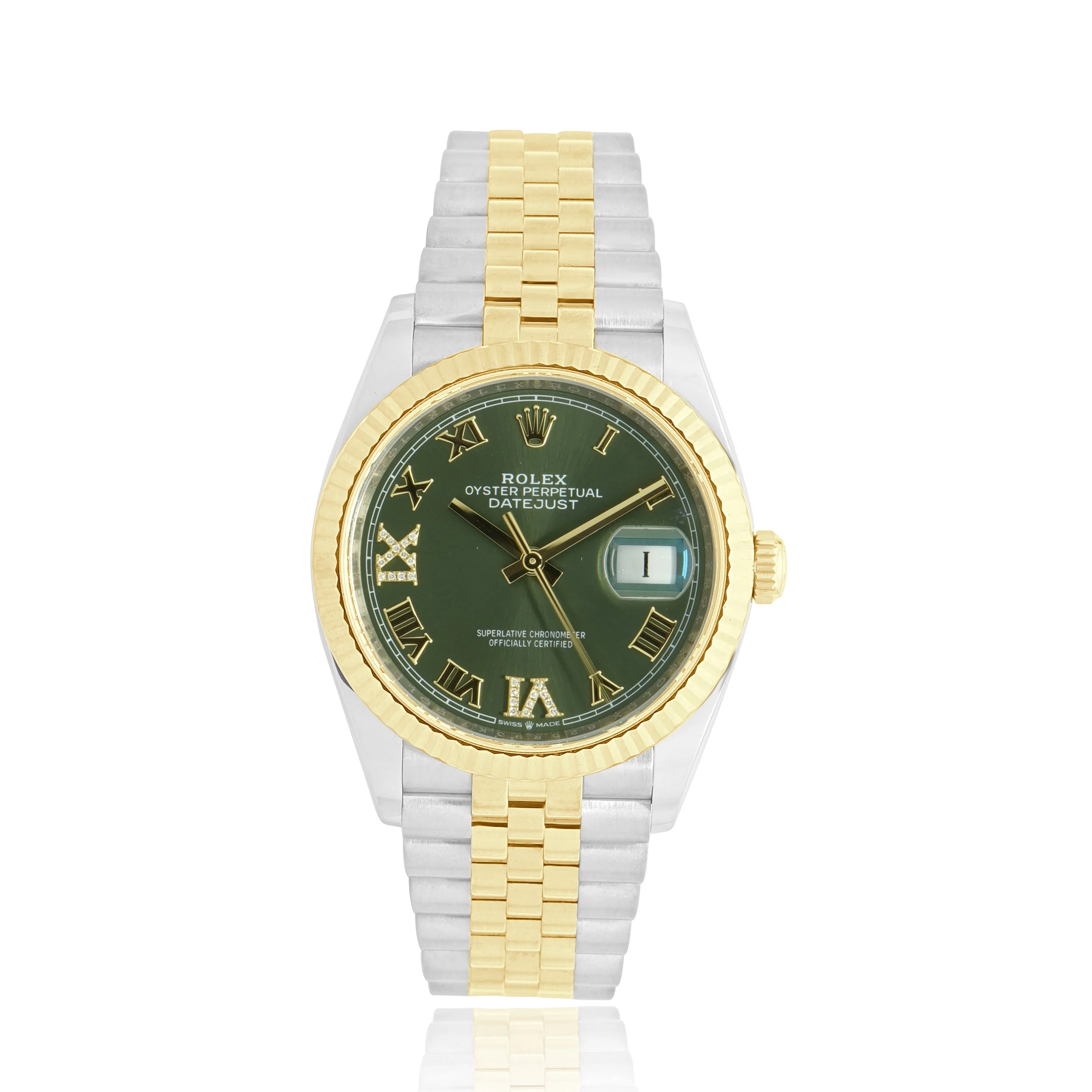 Rolex Two-Tone Stainless Steel and 18K Yellow Gold Datejust 36mm