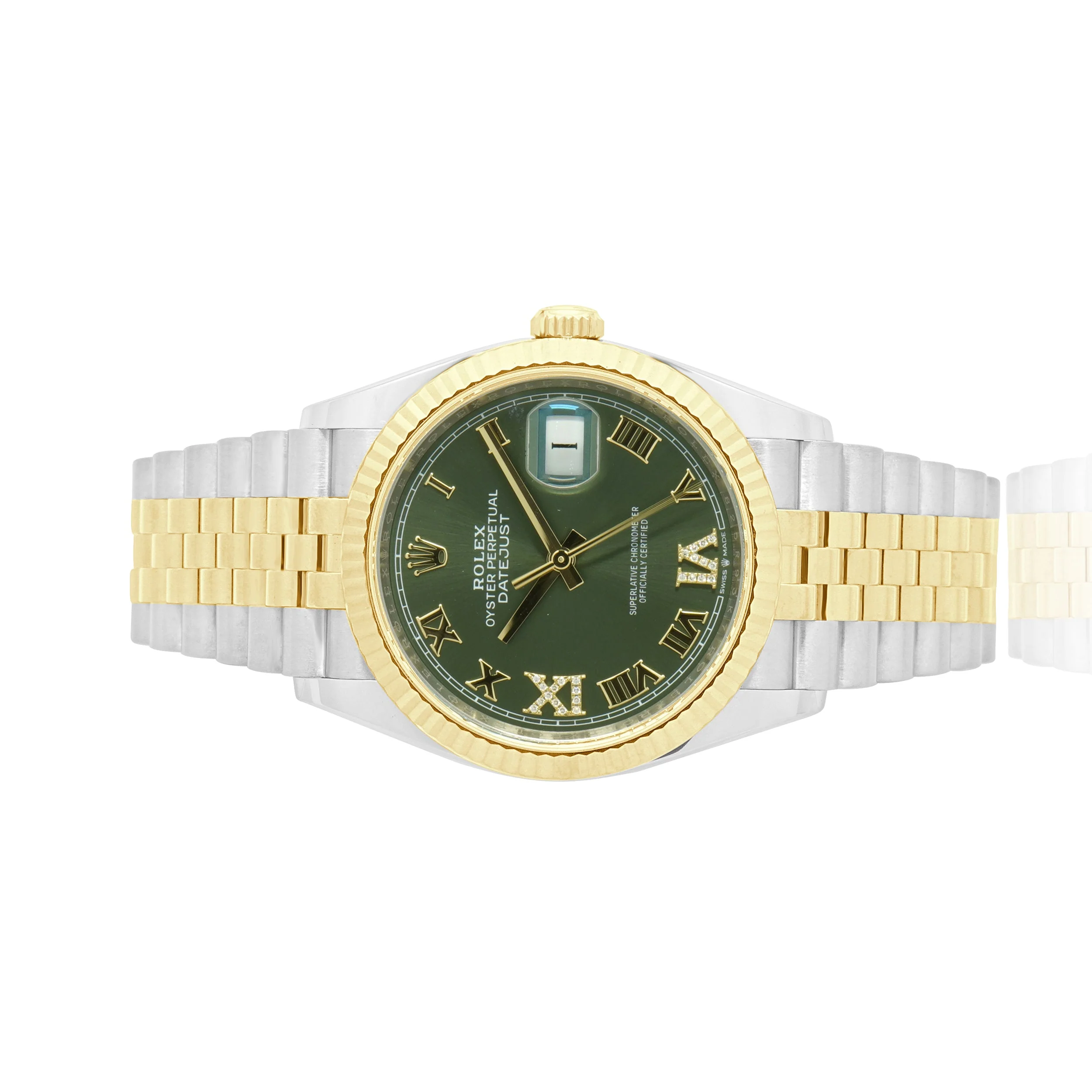 Rolex Two-Tone Stainless Steel and 18K Yellow Gold Datejust 36mm - Image 2