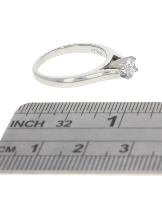 Round Diamond Solitaire Engagement Ring - Image 3
