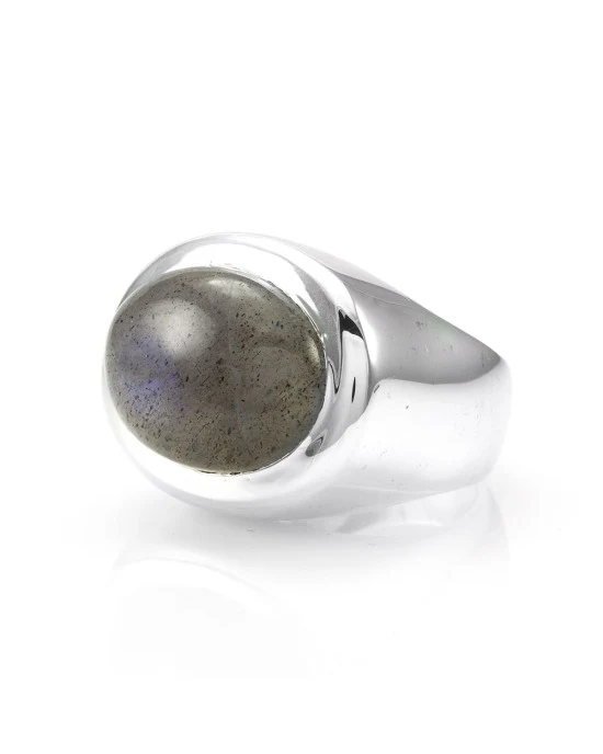 Sterling Silver Labradorite Ring - Image 3