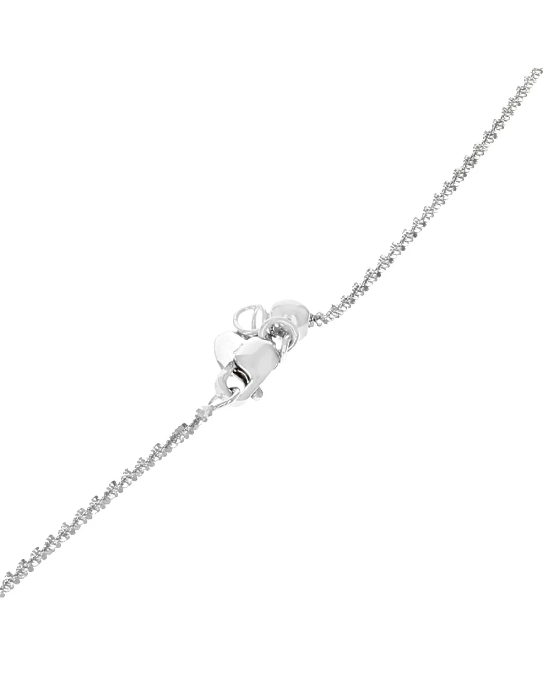 Swiss Blue Topaz Drop on Mirrow Slide Chain - Image 2