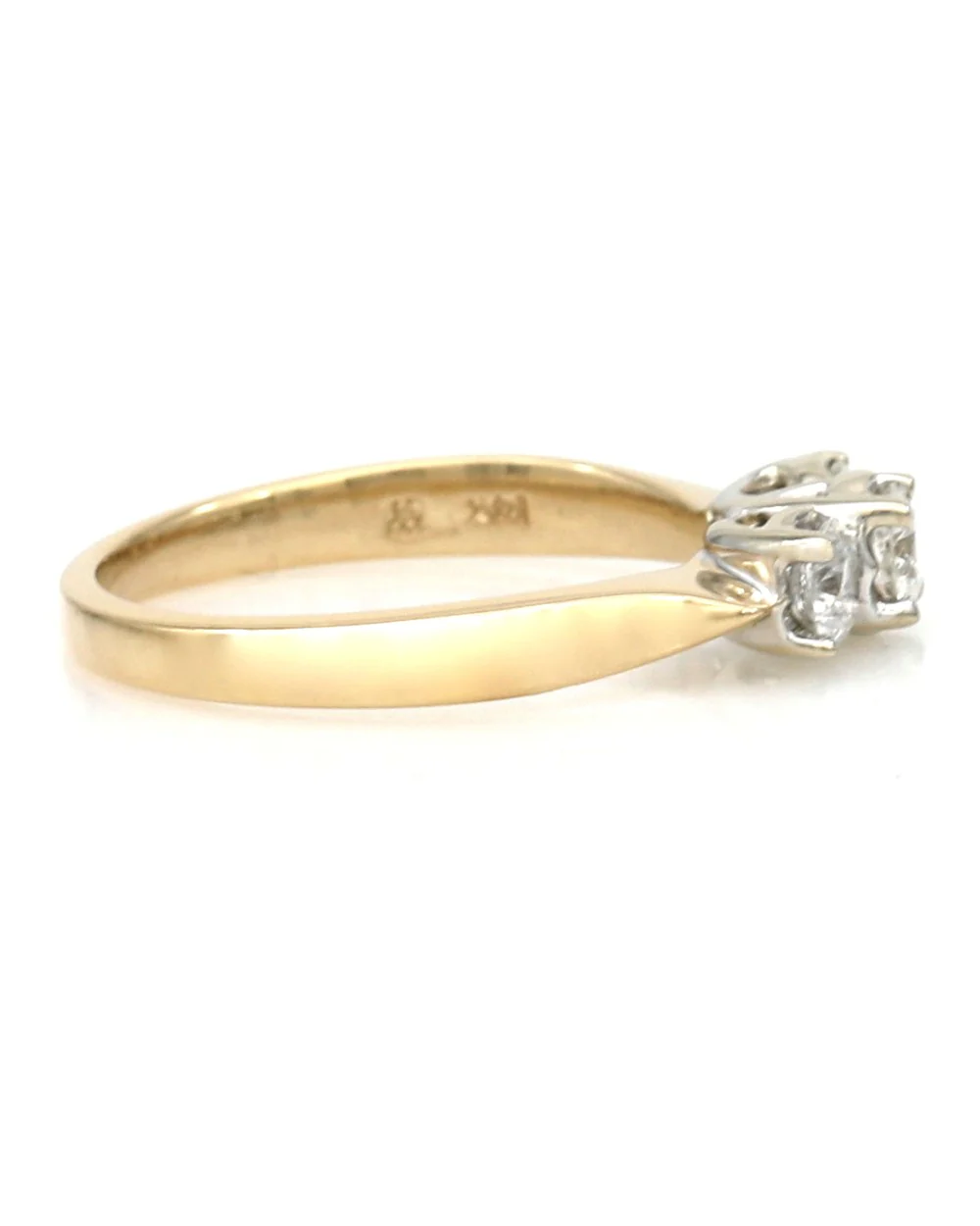 Three Stone Diamond Ring - Image 3