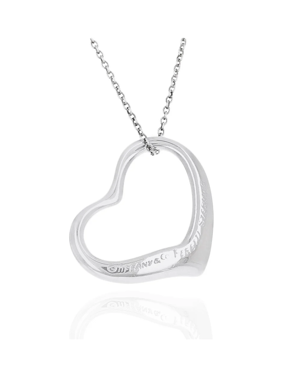 Tiffany & Co. Elsa Peretti Open Heart Necklace