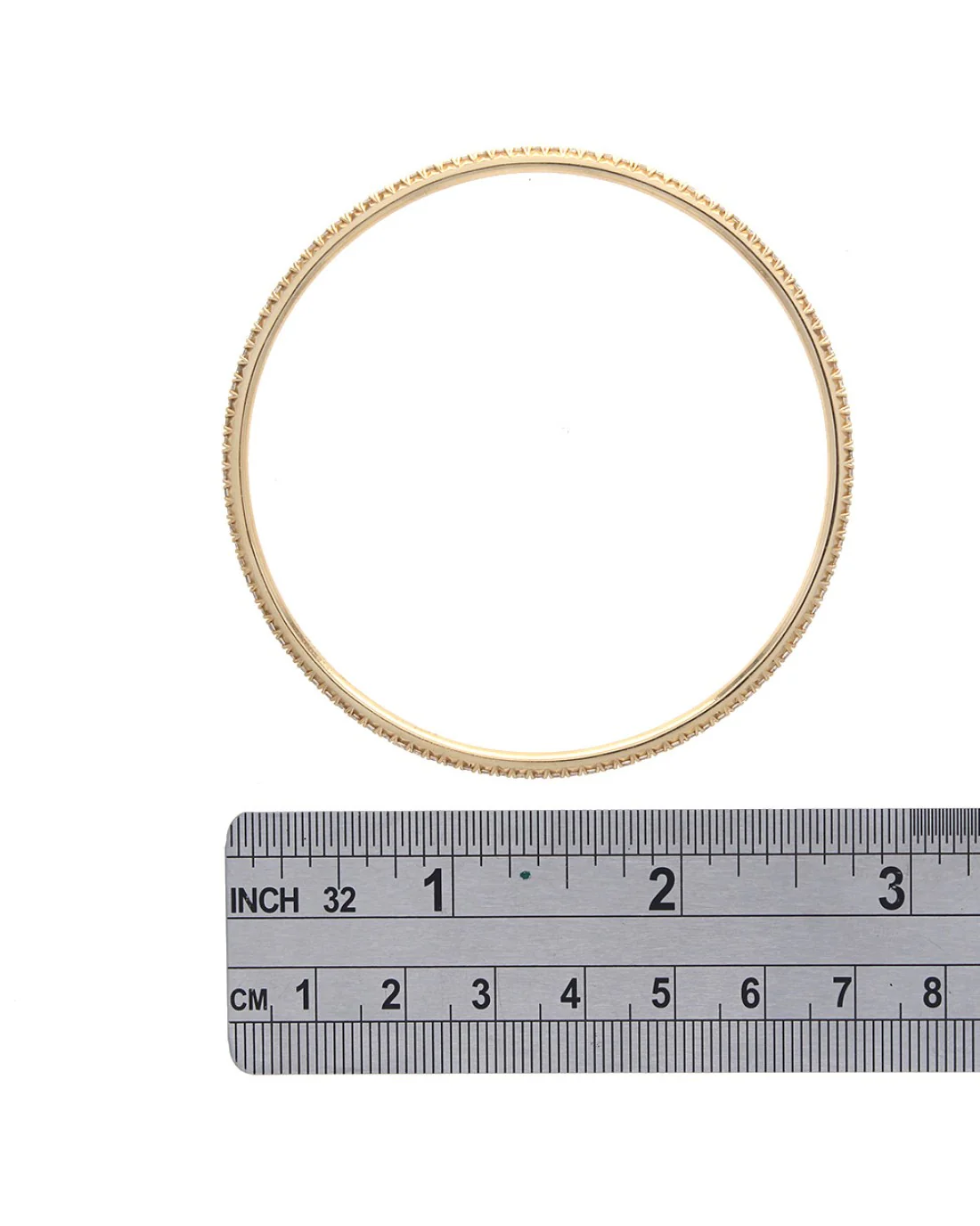 Tiffany & Co. Metro Collection Diamond Bangle Bracelet in Yellow Gold - Image 3