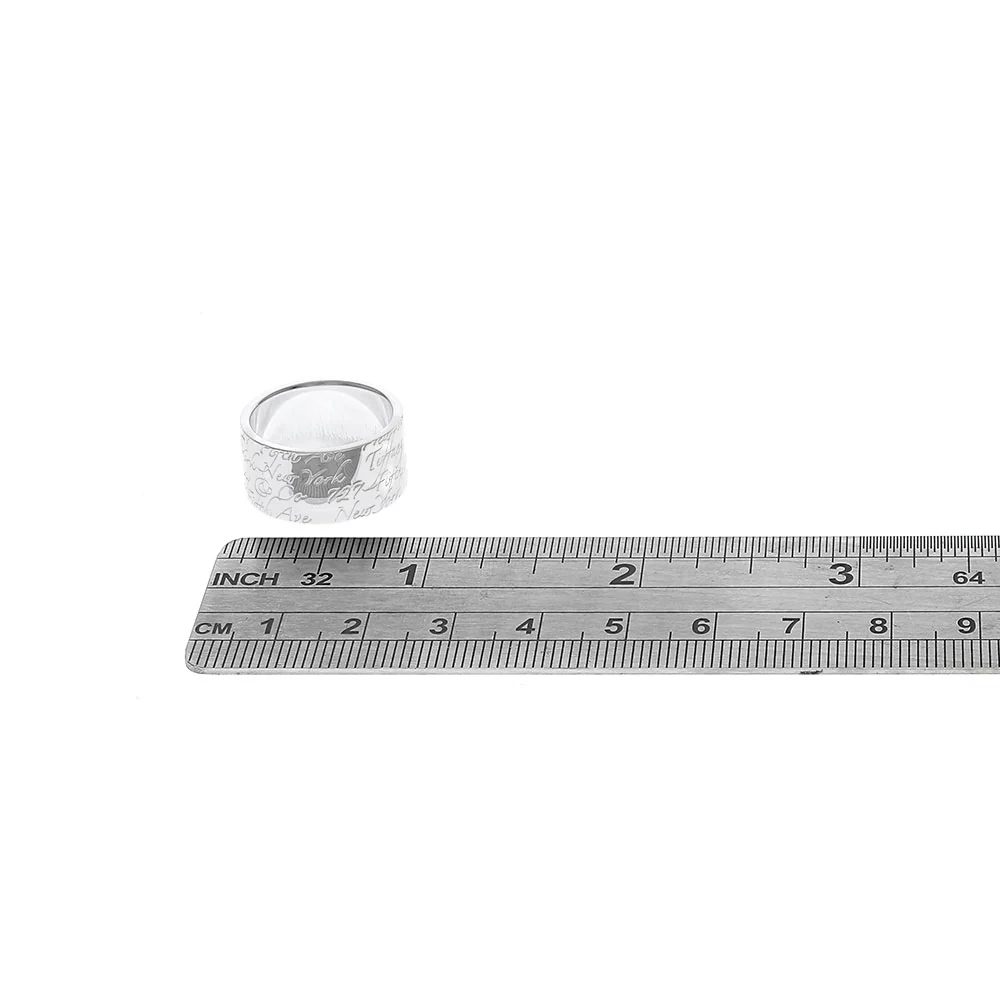 Tiffany & Co. Script Notes Band in Silver - Image 3