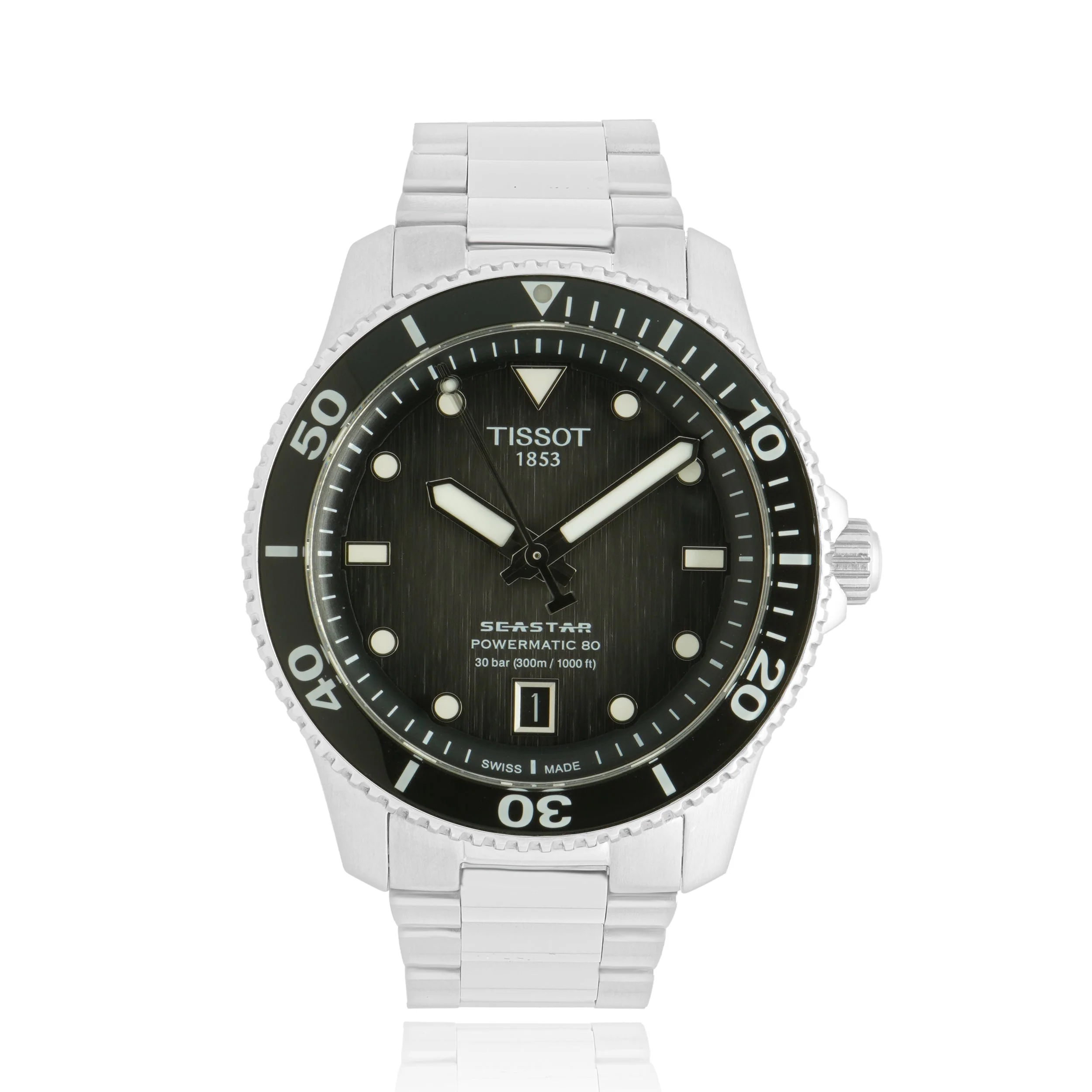 Tissot Stainless Steel Seastar 1000 Dive 40mm