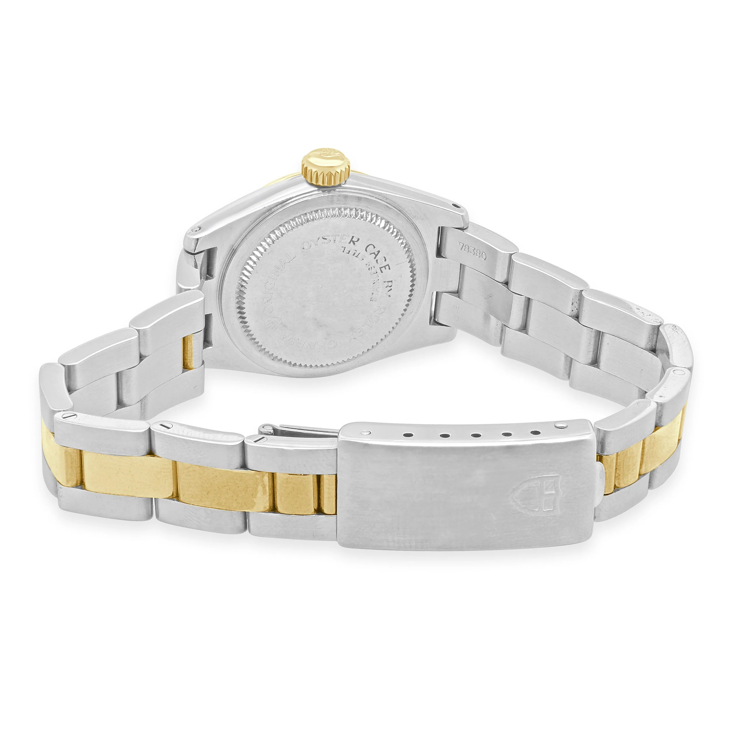 Tudor Two-Tone Stainless Steel and Gold-Capped Princess Oysterdate 25mm - Image 3
