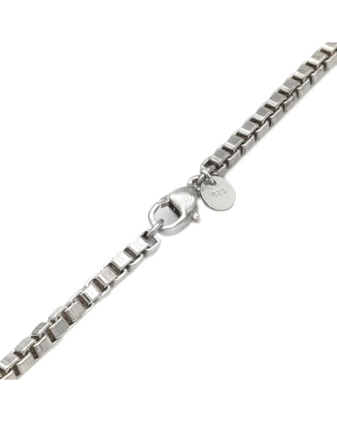 Venetian Box Chain Necklace in Sterling Silver - Image 2