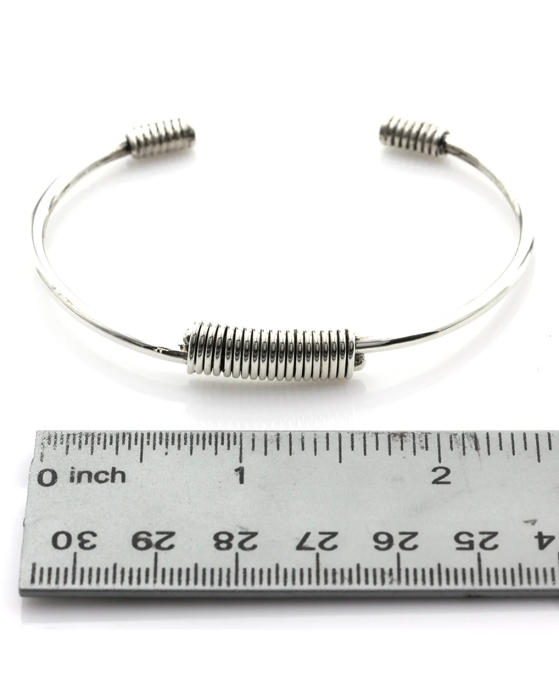 Wire Station Cuff in Silver - Image 3